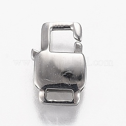 Tarnish Resistant Polished 316 Surgical Stainless Steel Lobster Claw Clasps&nbsp;STAS-Z013-07A