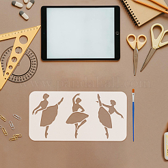 3Pcs 3 Styles Ethnic Style PET Hollow Out Drawing Painting Stencils&nbsp;DIY-WH0394-0704