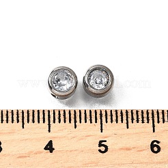 201 Stainless Steel Rhinestone Beads&nbsp;STAS-F318-02P