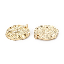 Brass Micro Pave Cubic Zirconia Pendants&nbsp;ZIRC-J040-45G