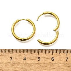 304 Stainless Steel Hoop Earrings for Women&nbsp;EJEW-M068-15G-G