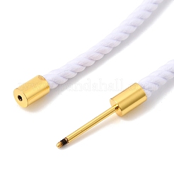 3MM Round Nylon Milan Cord Necklaces Making&nbsp;BJEW-H642-01G-29