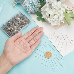 600Pcs 6 Styles 304 Stainless Steel Pins Set&nbsp;STAS-PH0005-25