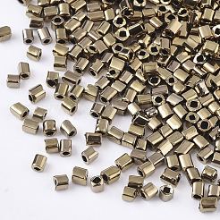 Electroplate 12/0 Glass Seed Beads&nbsp;SEED-S027-02A-04