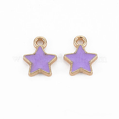 Alloy Enamel Charms&nbsp;PALLOY-N153-40-RS