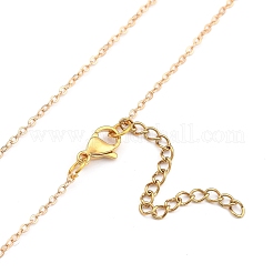 201 Stainless Steel Sun Pendant Necklaces&nbsp;NJEW-JN03025