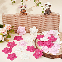 30Pcs 3 Colors Cloth Doll Hat&nbsp;AJEW-SC0031-32
