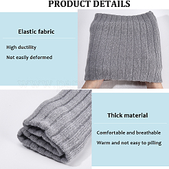 Solid Color Woolen Yarn Pullover Warm Scarf For Men and Women&nbsp;AJEW-WH20020-324A