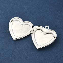 Heart Brass Locket Pendants&nbsp;LS-KK-K414-12B-S