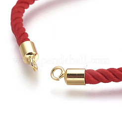 Cotton Cord Bracelet Making&nbsp;KK-F758-03-G