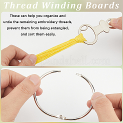 2 Bags Wood Thread Winding Boards&nbsp;AJEW-GF0011-68D