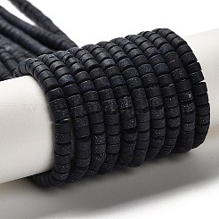 Synthetic Blue Goldstone Beads Strands&nbsp;G-P575-B36-4x2mm