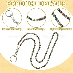 Natural Indian Agate Beads Pendant Decoration&nbsp;HJEW-CJ00083