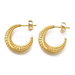 304 Stainless Steel Stud Earrings&nbsp;EJEW-L296-058G
