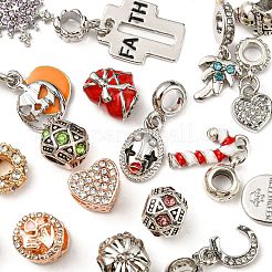 Alloy European Beads&nbsp;ALRI-XCP0001-16