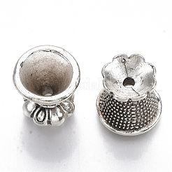 Tibetan Style Alloy Beads Caps&nbsp;X-TIBE-R317-036AS-LF