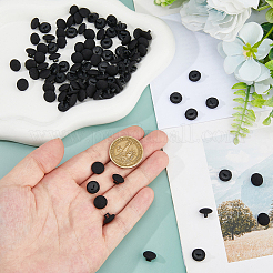 100Pcs 1-Hole Cloth Shank Buttons&nbsp;BUTT-FH0001-024