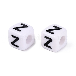Opaque Acrylic Beads&nbsp;SACR-N020-04A-Z