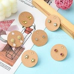 50Pcs Paper Jewelry Display Cards&nbsp;CDIS-CJ0001-07