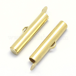 Brass Cord Ends&nbsp;KK-A143-41C1-RS