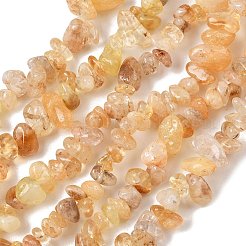 Natural Citrine Beads Strands&nbsp;GG-CBAAEDE-A01-A