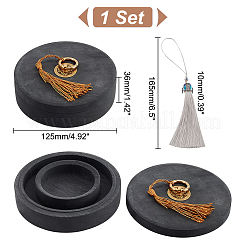 Moisture Retaining Ink Stones with Lid&nbsp;AJEW-WH0326-36