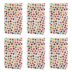 12Pcs Rainbow Color Rectangle Paper Candy Bags&nbsp;ABAG-TA0002-34A