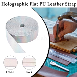 4.6~5M Laser Flat Imitation Leather Cord&nbsp;LC-GF0001-06D-01