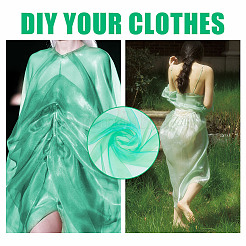Polyester Organza Fabric&nbsp;DIY-WH0622-049B