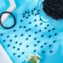 Opaque Solid Color Glass Beads Strands&nbsp;EGLA-LT0001-04B
