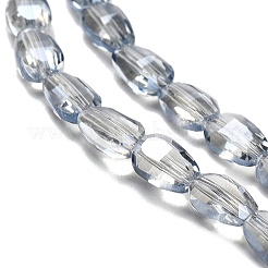 Electroplate Glass Beads Strands&nbsp;EGLA-P064-01B-PL04