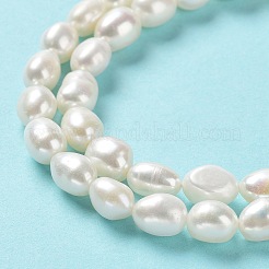 Natural Cultured Freshwater Pearl Beads Strands&nbsp;PEAR-Z002-21