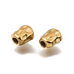 Hammered Textured 304 Stainless Steel Spacer Beads&nbsp;LS-STAS-L315-073A-G06