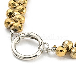 Glass Beaded Mobile Straps&nbsp;HJEW-E010-01P-03