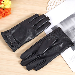 PU Leather Warm Gloves for Men&nbsp;AJEW-CL0003-31A