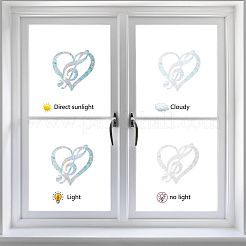Waterproof PVC Colored Laser Stained Window Film Adhesive Stickers&nbsp;DIY-WH0256-048