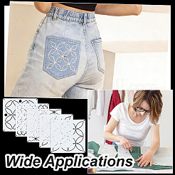 PET Embroidery Template&nbsp;DIY-WH0591-605