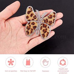 Crystal Rhinestone Hotfix Rhinestone Iron on Cloth Patches&nbsp;DIY-FG0001-37
