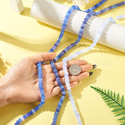 3 Strands 3 Colors Glass Beads Strands&nbsp;GLAA-TA0004-08