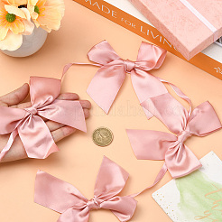 2Pcs Cloth Bowknot Hanging Banner for Christmas Tree Decoration&nbsp;AJEW-SP0002-82C