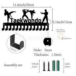 Iron Medal Holder Frame&nbsp;AJEW-WH0390-035