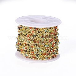Handmade Seed Beaded Chains&nbsp;CHC-N016-06I