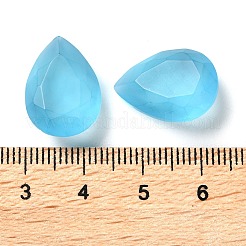 Frosted Glass Rhinestone Cabochons&nbsp;RGLA-G022-02A-202