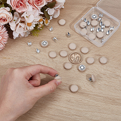 Cotton Cap Top Buttons&nbsp;BUTT-BC0001-13C