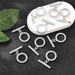 SHEGRACE Brass Toggle Clasps&nbsp;XGR0124P-135P