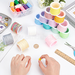 15 Rolls 15 Colors Chinlon Thread&nbsp;OCOR-WR0001-39