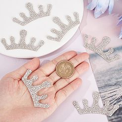 Crown Self Adhesive Rhinestone Appliques&nbsp;DIY-WH0349-70