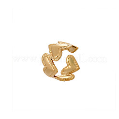 304 Stainless Steel Cuff Open Rings for Women&nbsp;WGE07EC-01