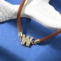 Adjustable Nylon Cord Bracelets&nbsp;BJEW-C096-01G-23