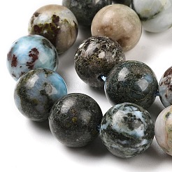 Natural Larimar Beads Strands&nbsp;G-P524-A02-04